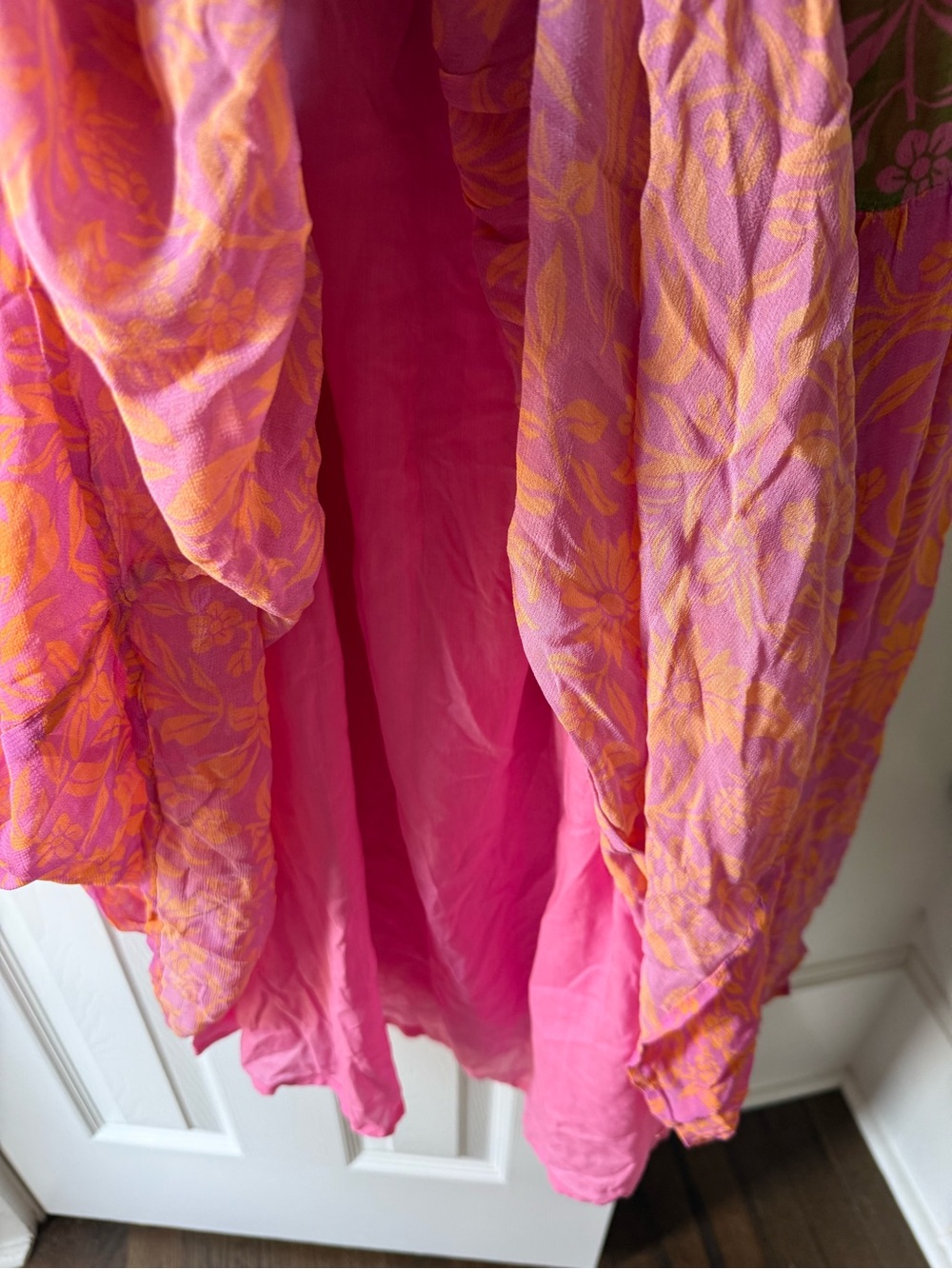 Farm Rio x Anthropologie Cutout Maxi Dress Size Large EC2 - Picture 4 of 9